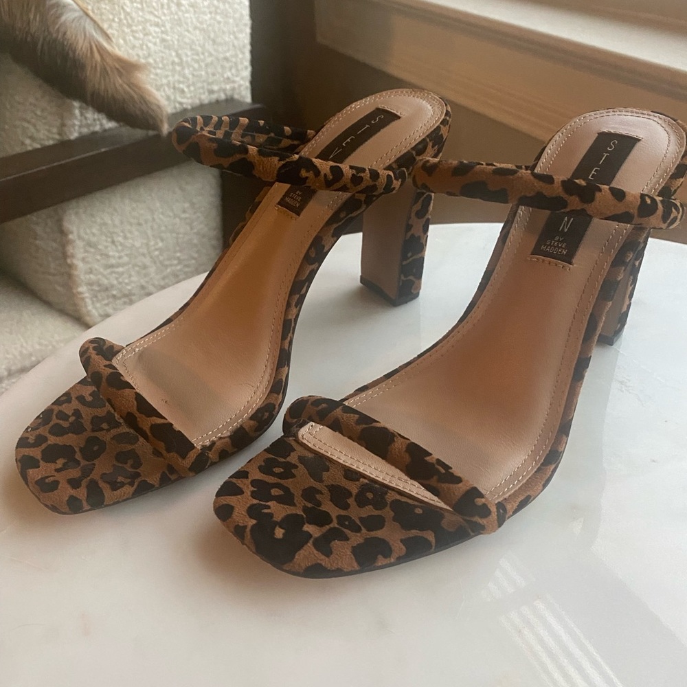 Steve Madden Leopard Heels
